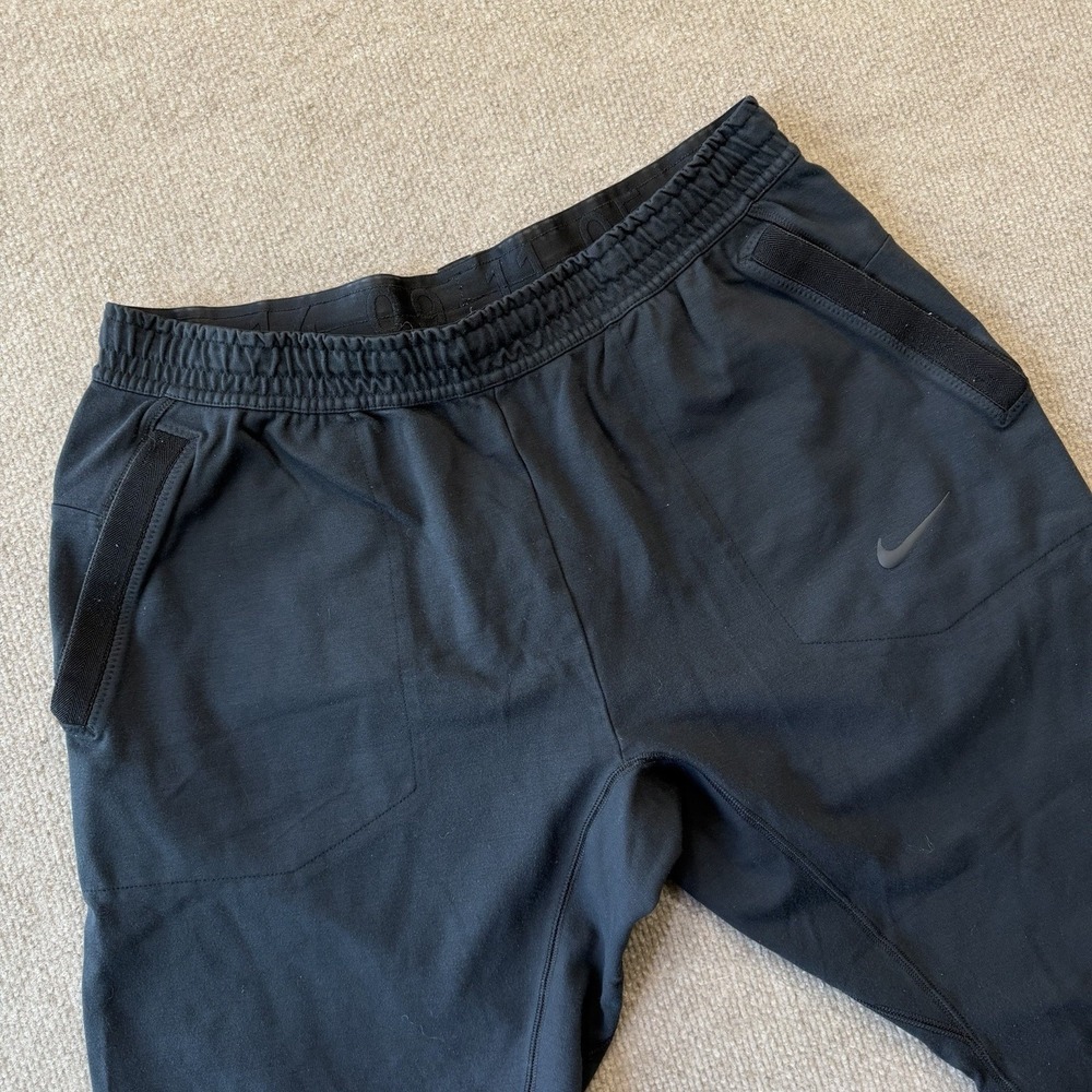 Nike Sportswear Tech Tapered Joggers Sweatpants Black Men's Size Large